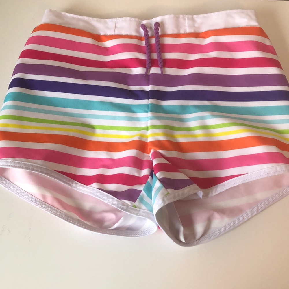 Lands End Multi color swim shorts